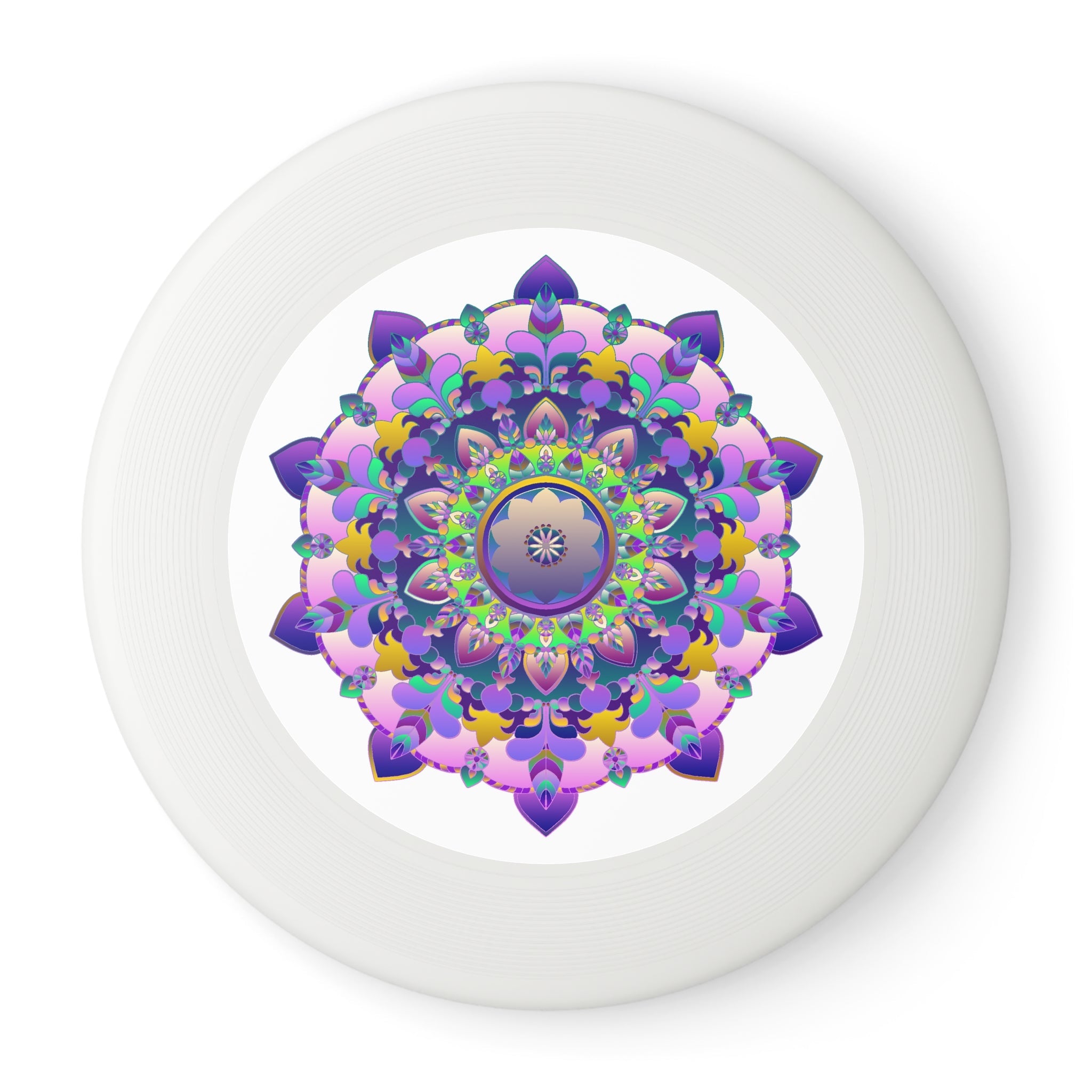 Vibrant Mandala Frisbee: Colorful Fun Accessories - Blululi