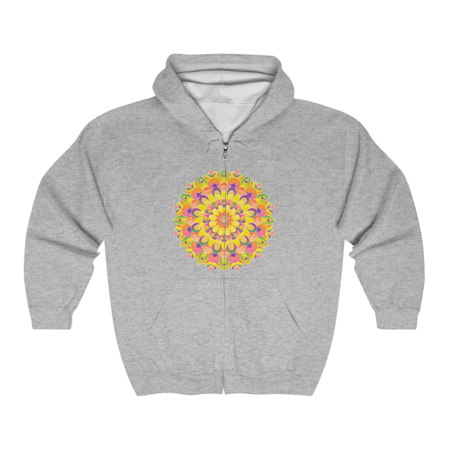 Vibrant Mandala Hoodie - Spiritual & Stylish Hoodie - Blululi