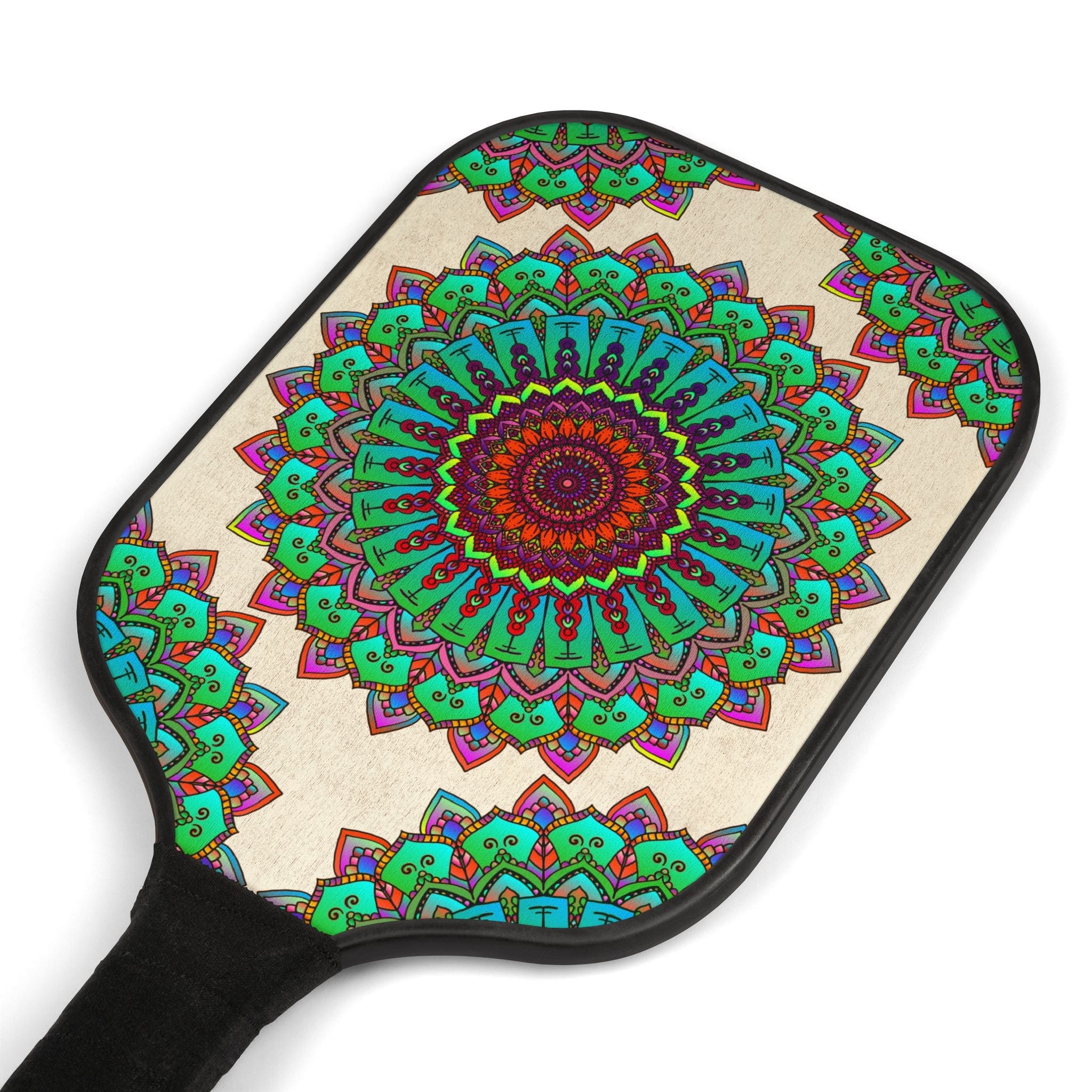 Vibrant Mandala Pickleball Kit Accessories - Blululi