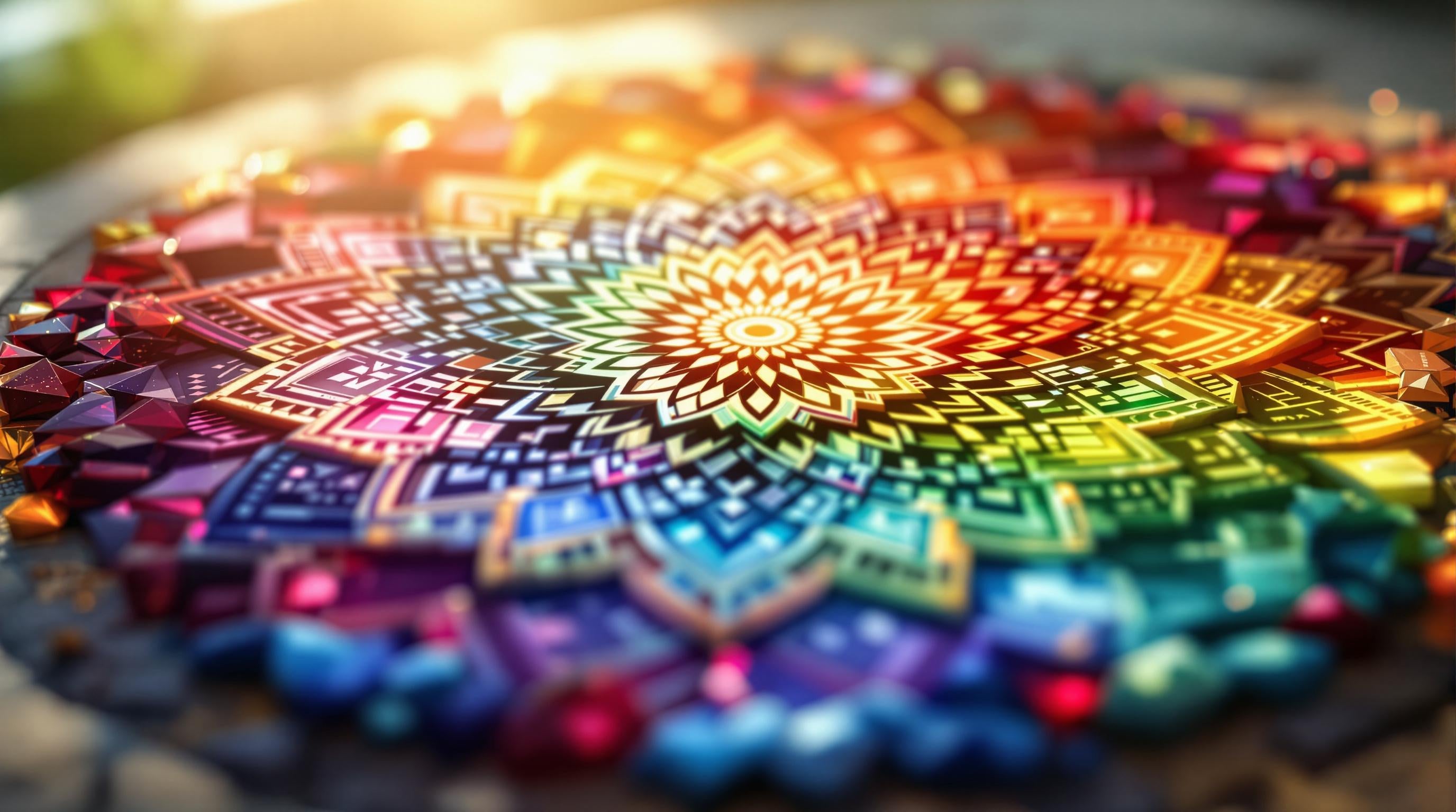 7 Colors in Mandala Art for Energy Balance