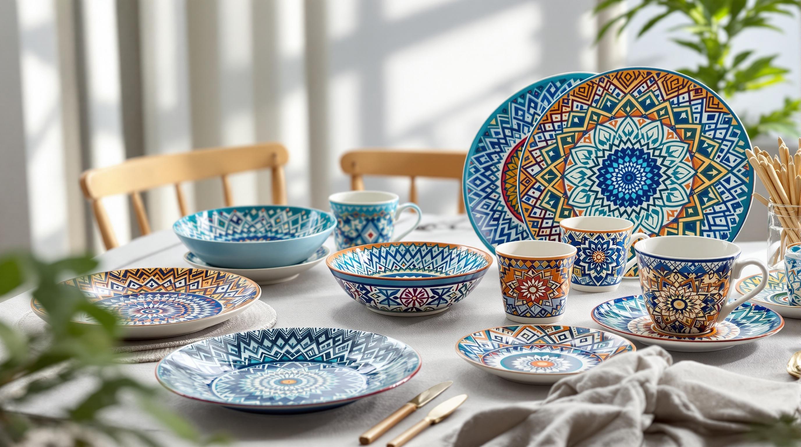 Top 7 Mandala Tableware Ideas for Dining Spaces