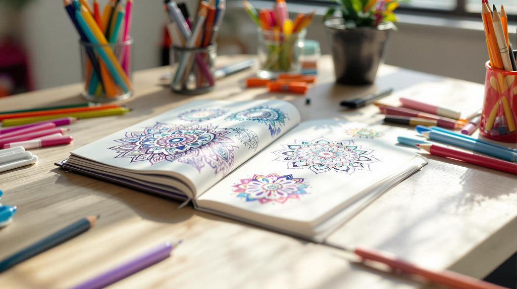 Come iniziare un diario d'arte Mandala