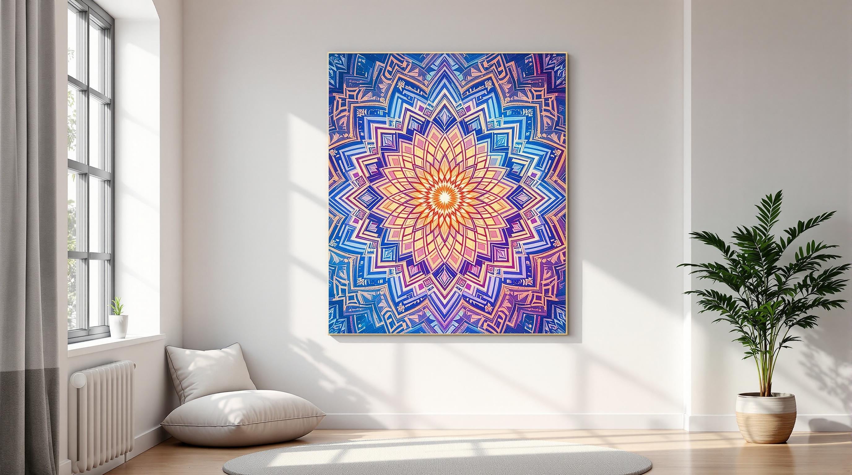 How Mandala Art Enhances Energy Flow at Home