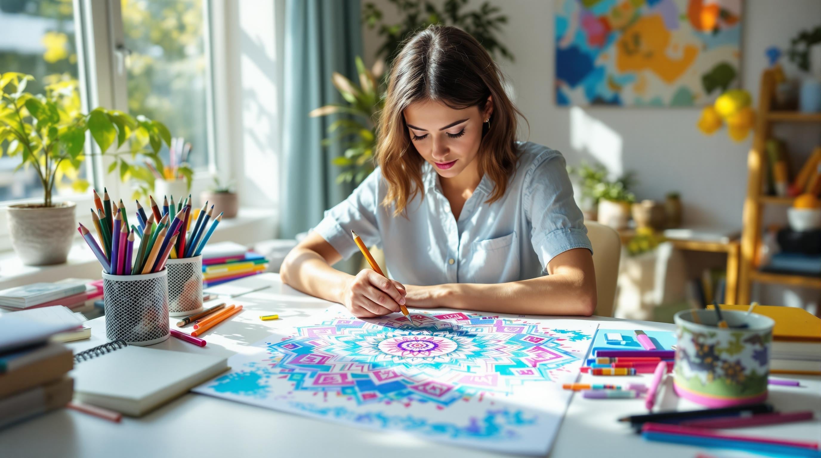 Mandala Art for Anxiety Relief