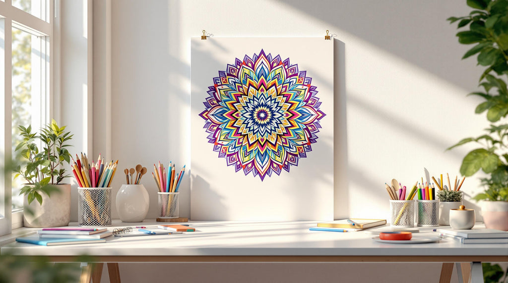 5 Wege, wie Mandala-Kunst die Konzentration verbessert