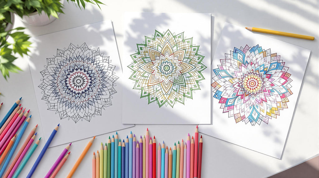 Modelli di mandala gratuiti per principianti