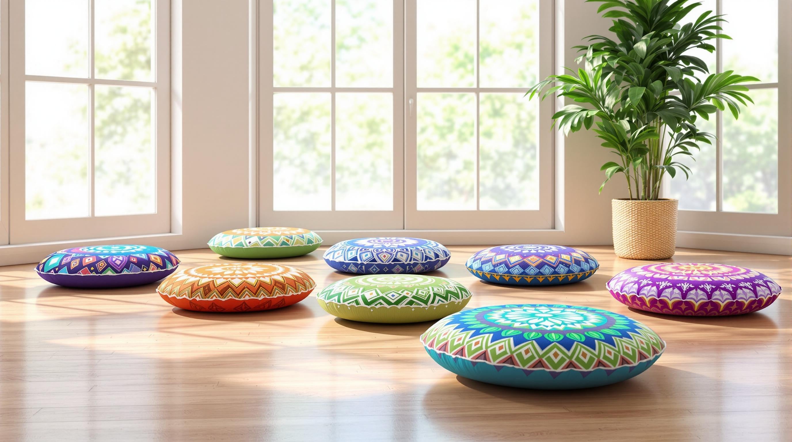 Top 7 Mandala Meditation Cushions for Yoga Practice