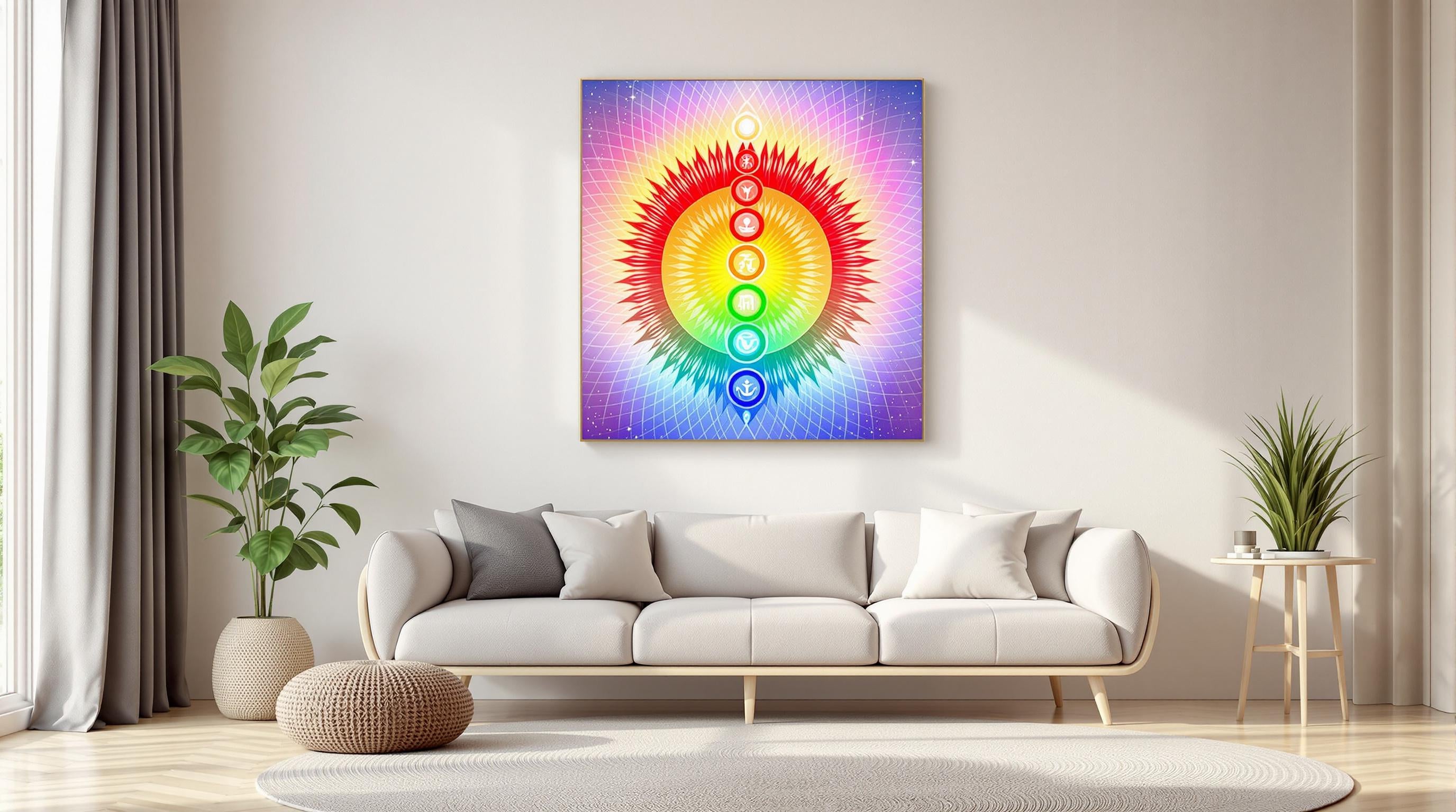 Golden Ratio in Chakra Art and Decor