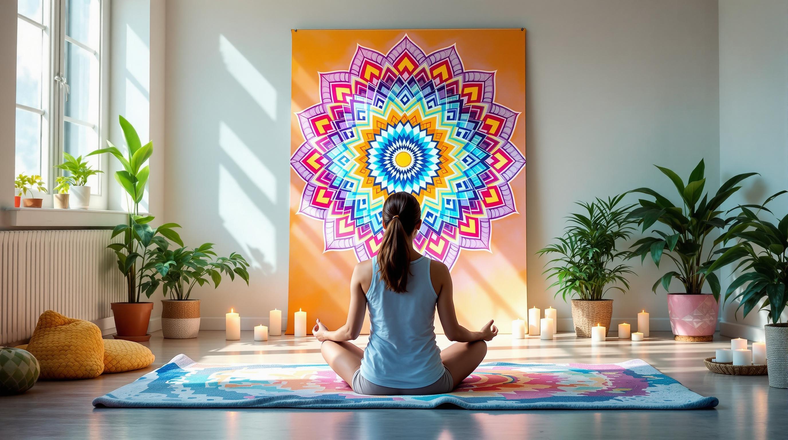 5 Steps for Guided Visualization with Mandala Art