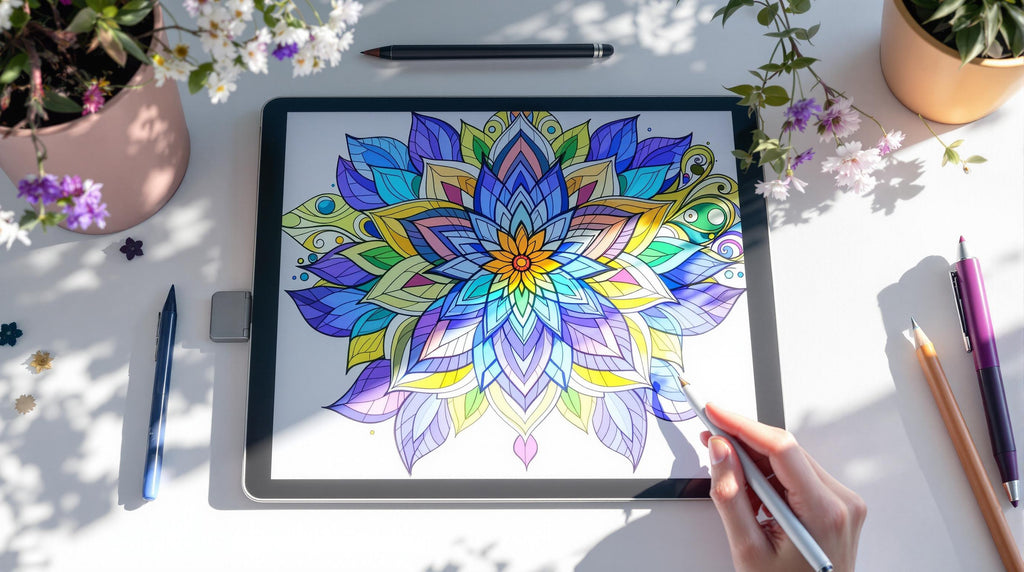 Best Practices für die Anpassung von Mandala-Farben