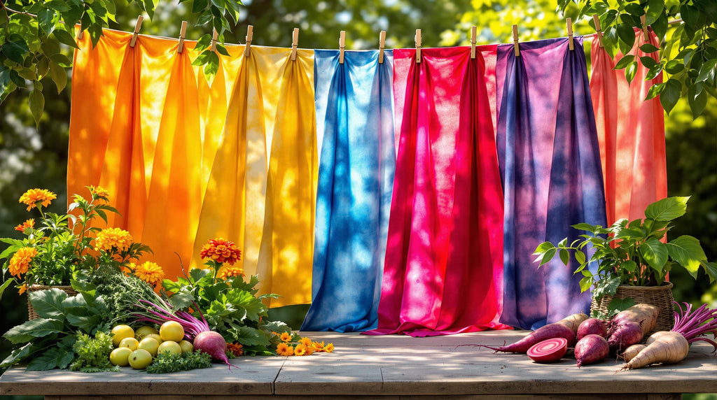 Come tingere i tessuti con coloranti vegetali