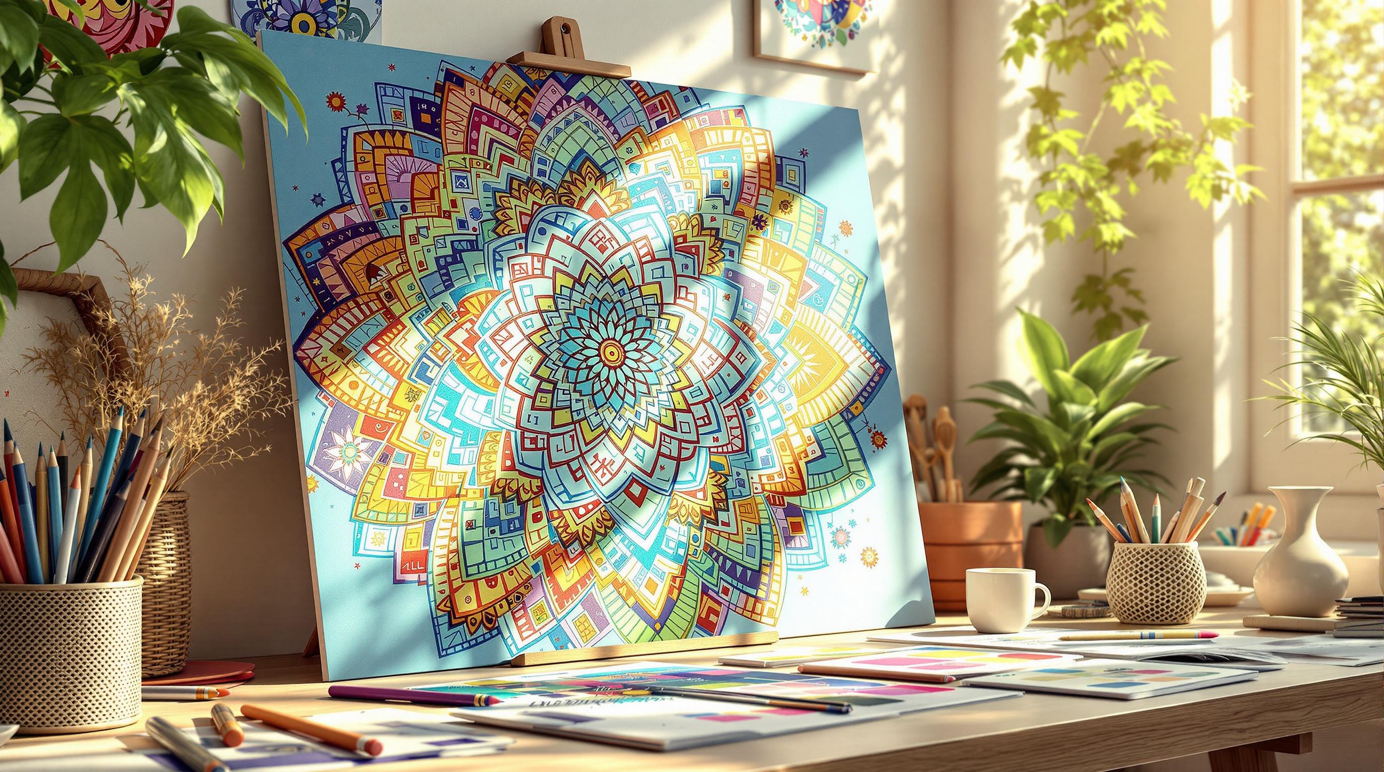 How Mandala Art Enhances Self-Awareness