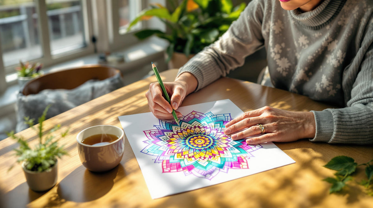 5 Breathing Tips for Mandala Coloring