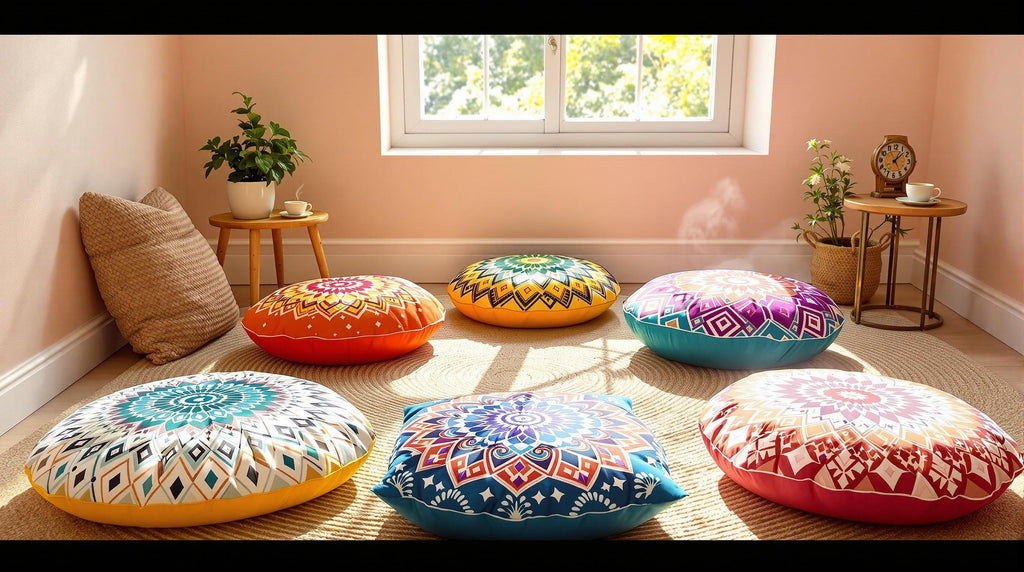 5 Vorteile von Mandala-Kissen für ein achtsames Leben