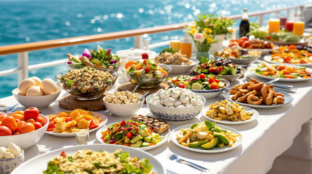 7 Tipps für eine gesunde Ernährung am Kreuzfahrtbuffet
