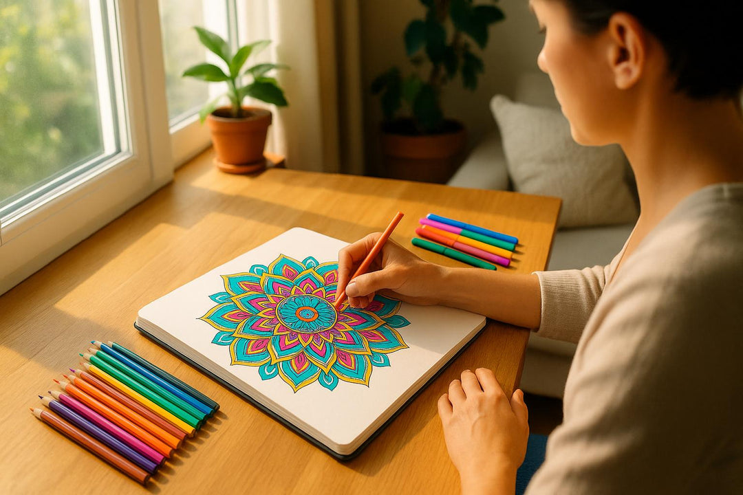 How Mandala Coloring Helps You Slow Down and Focus