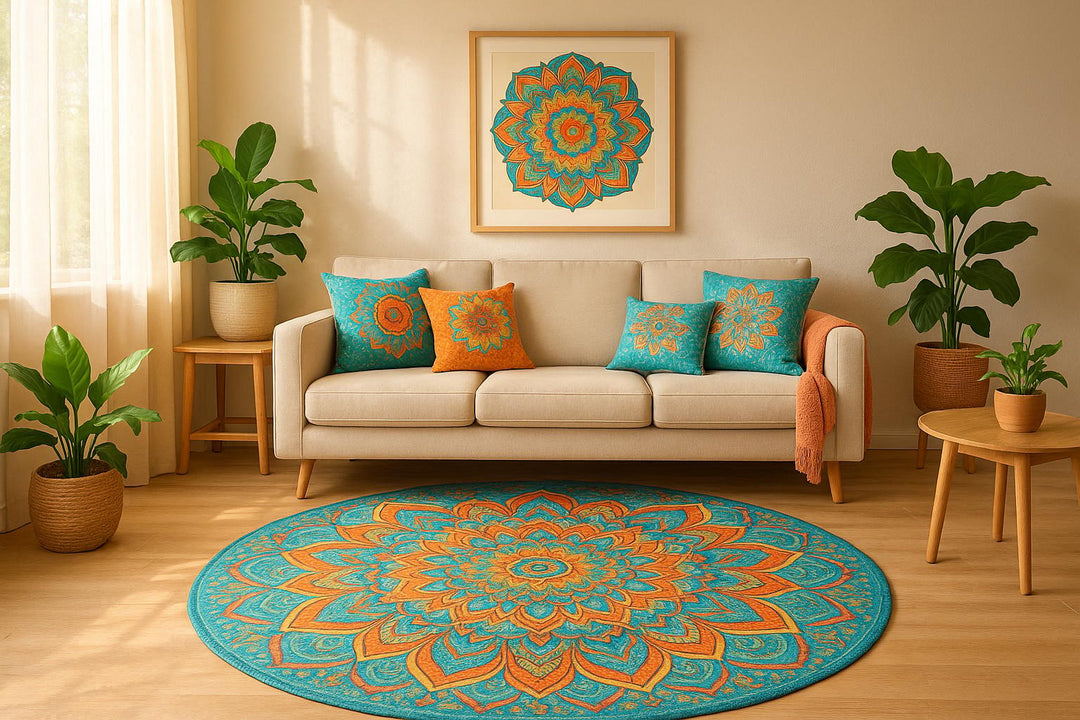 The Power of Repetition in Mandala Patterns for Interior Calm