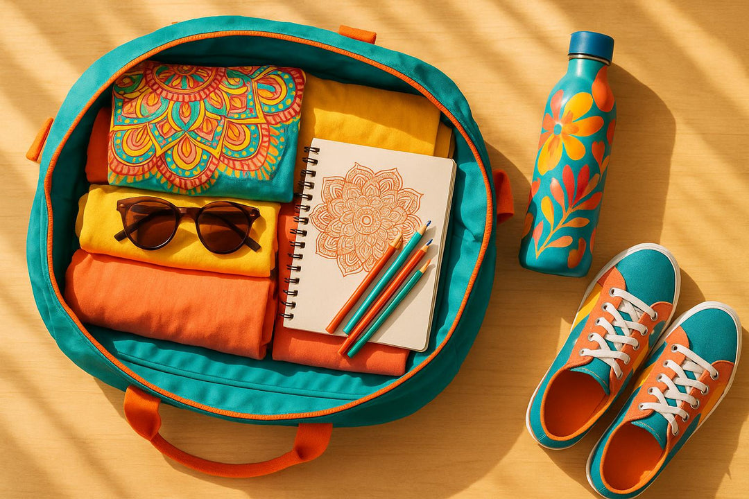 How to Pack Light (and Bright) for a Weekend Retreat