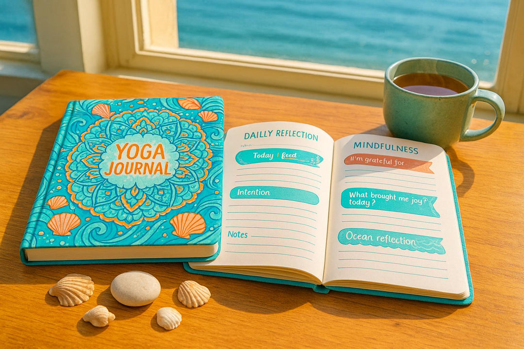 Printable Yoga Journal for Ocean Reflection