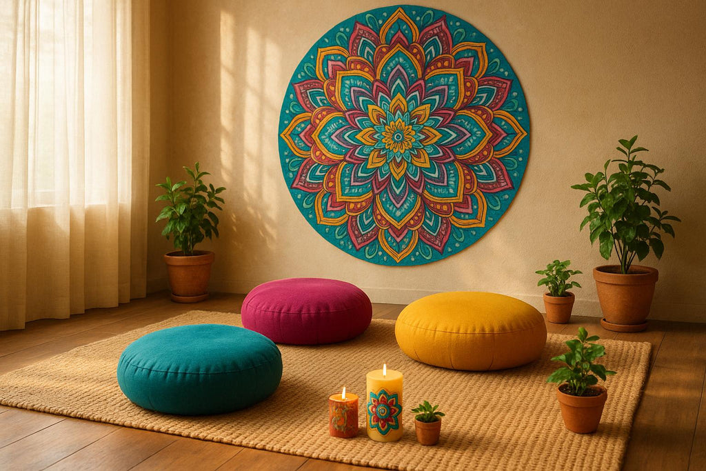 Spazi di respirazione ispirati ai mandala