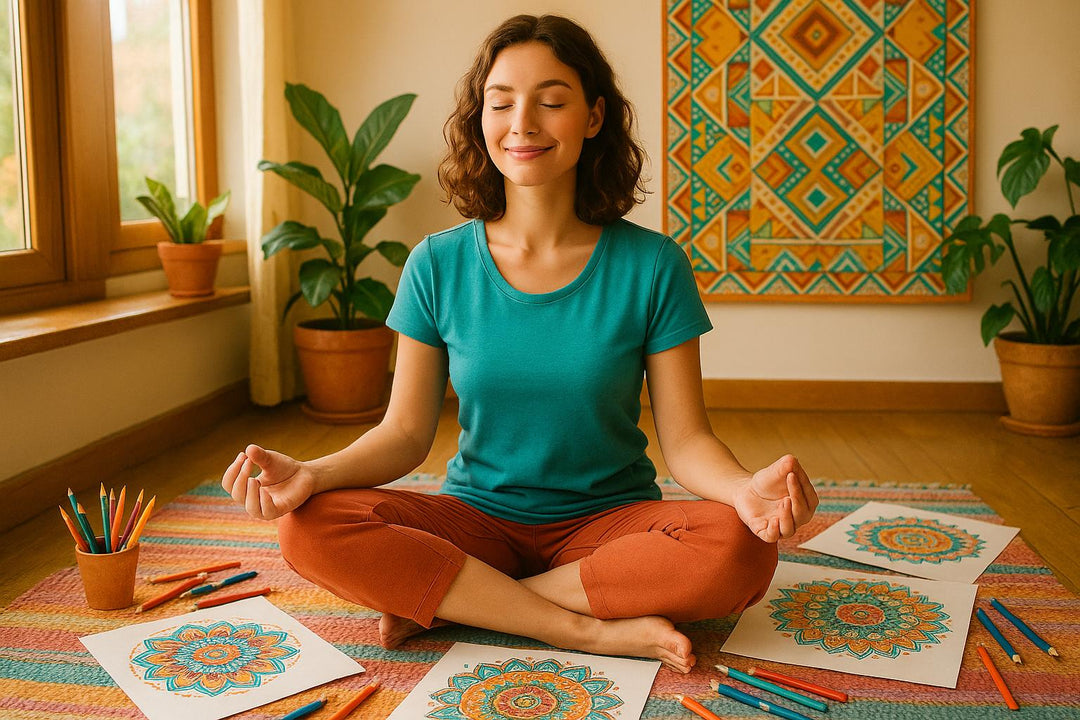 Mandala Art and Breathwork for Emotional Calm