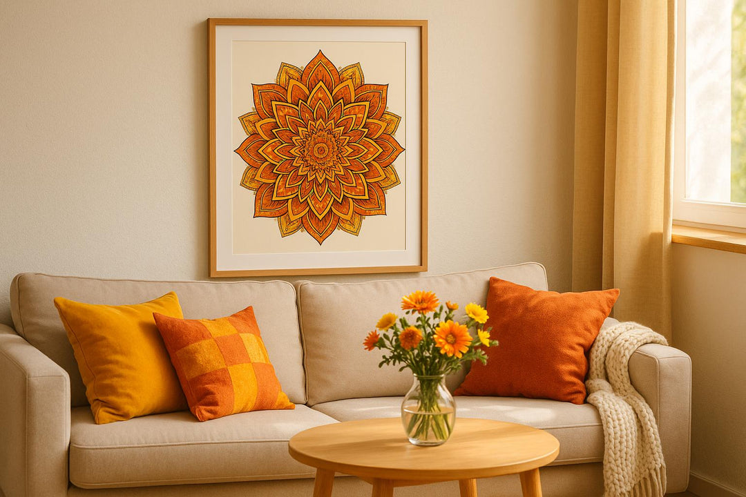 How to Style Seasonal Decor with Printable Art