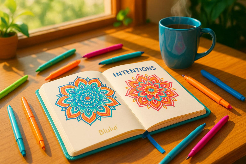 Come usare i planner Blululi per le intenzioni