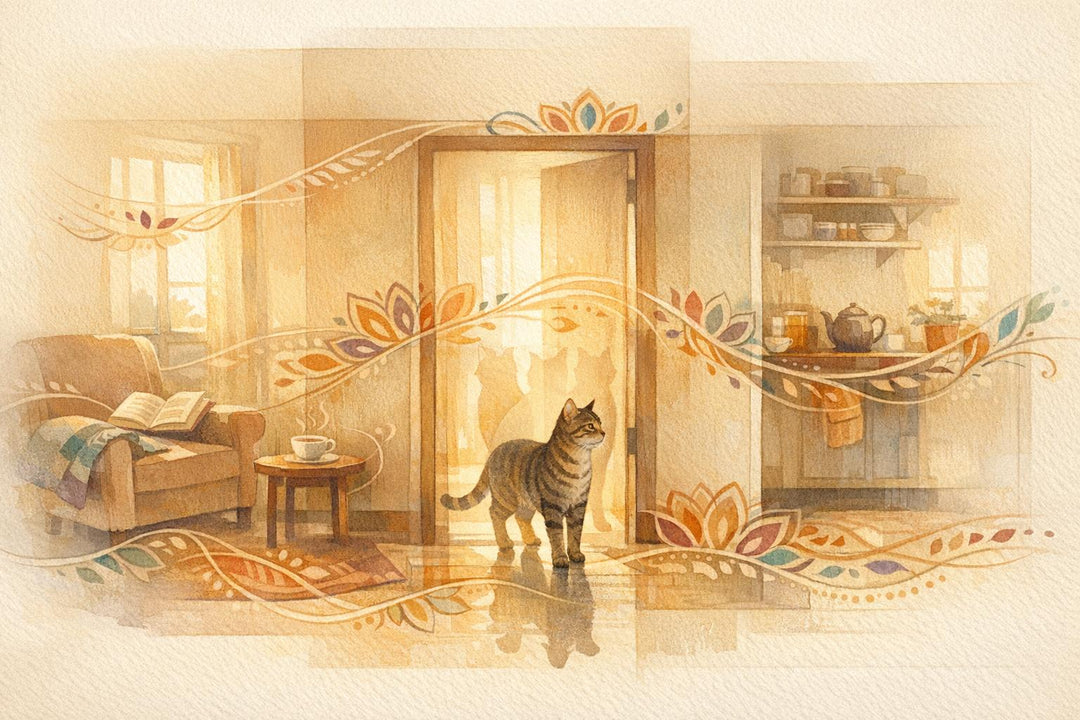 Between Rooms, Between People: The Quiet Role Cats Play