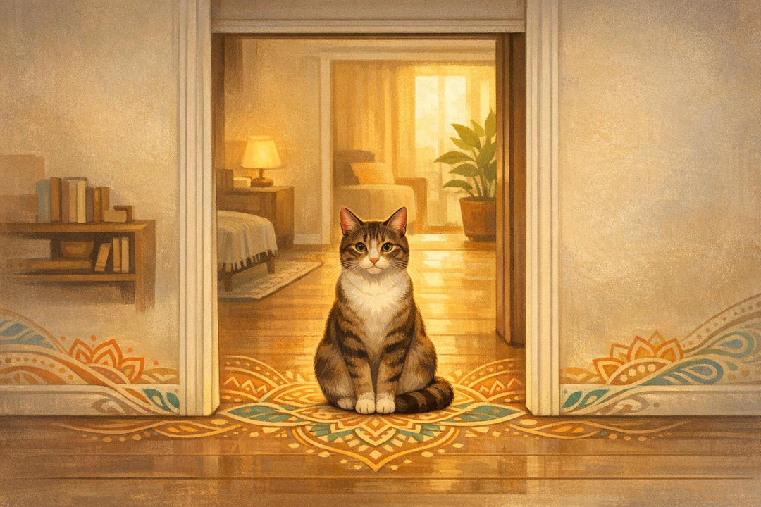 Why Cats Always Sit in Doorways (It’s Not Random)