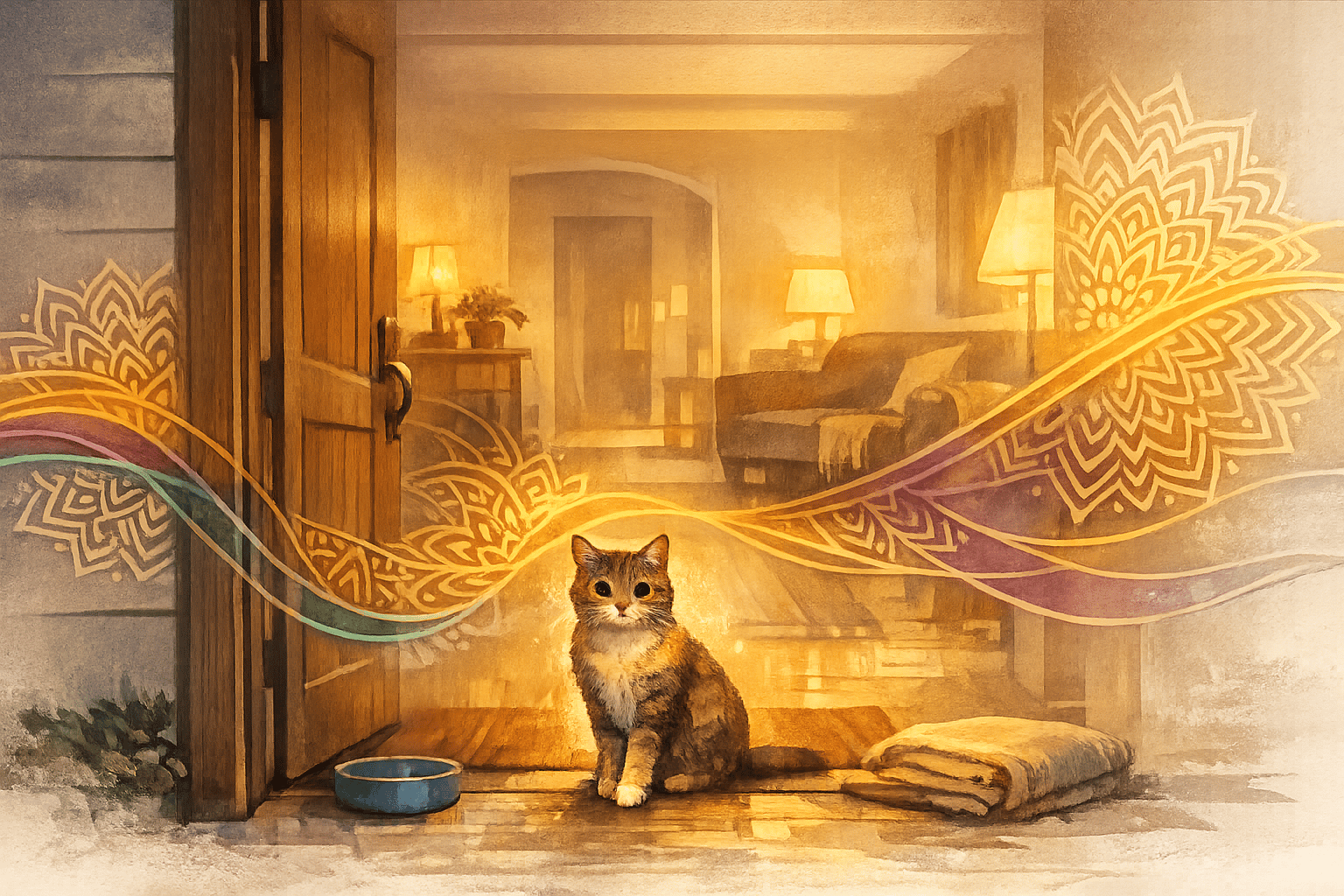 Stray Cats at Your Door: Spiritual Omens, Wealth Connection & How To Guide