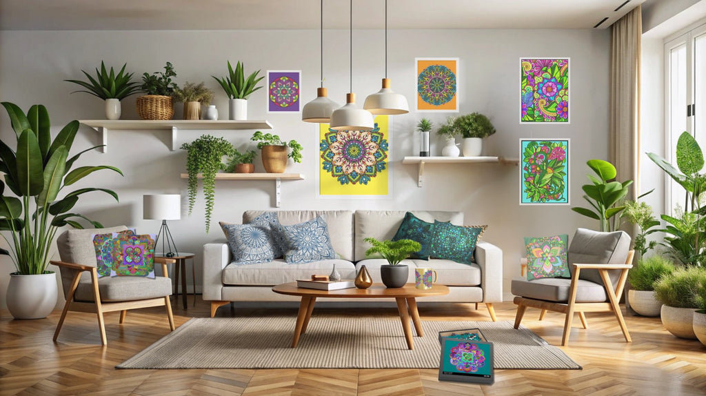 How Mandala Art Can Transform Your Living Room