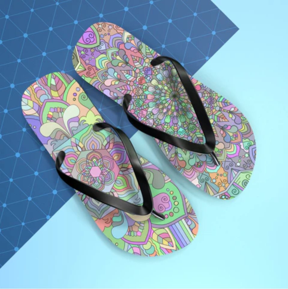 Stylische Flip Flops Nägel für einen trendigen Sommerlook