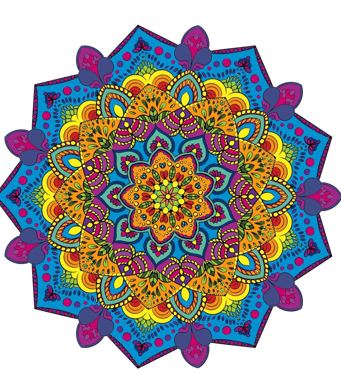 Top Online Mandala Coloring Books: Find Your Zen - Blululi