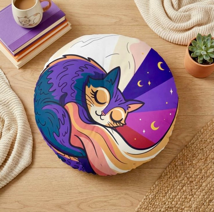 Cozy Cat Floor Pillows
