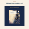When a Cat Crosses Your Path 30-day illustrated journal included in the kit