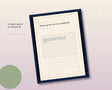 Tablet view of the Cat Loss and Memory Keepsake