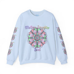 Cozy and sentimental unisex crewneck sweatshirt, perfect birthday gift for mom celebrating the cherished mother-daughter bond