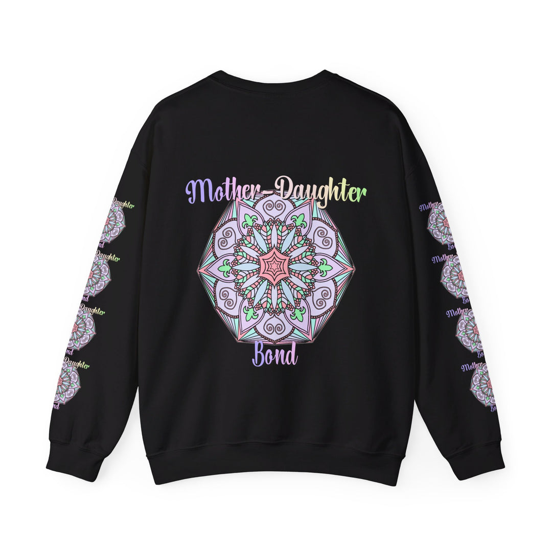 Cozy and stylish unisex crewneck sweatshirt celebrating the special bond between mother and daughter, the perfect birthday gift for Mom