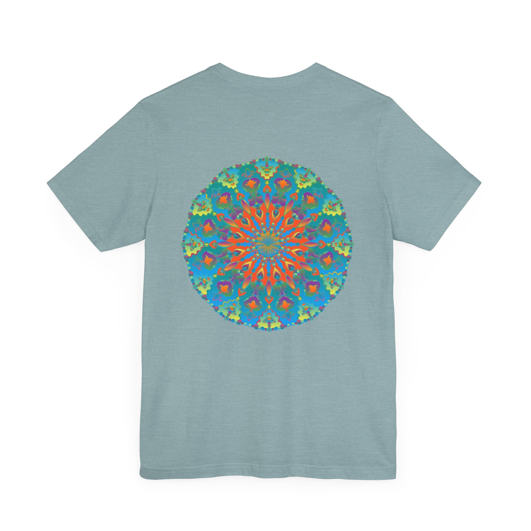 Beautiful mandala design tee representing spiritual peace and harmony for a calm and balanced lifestyle