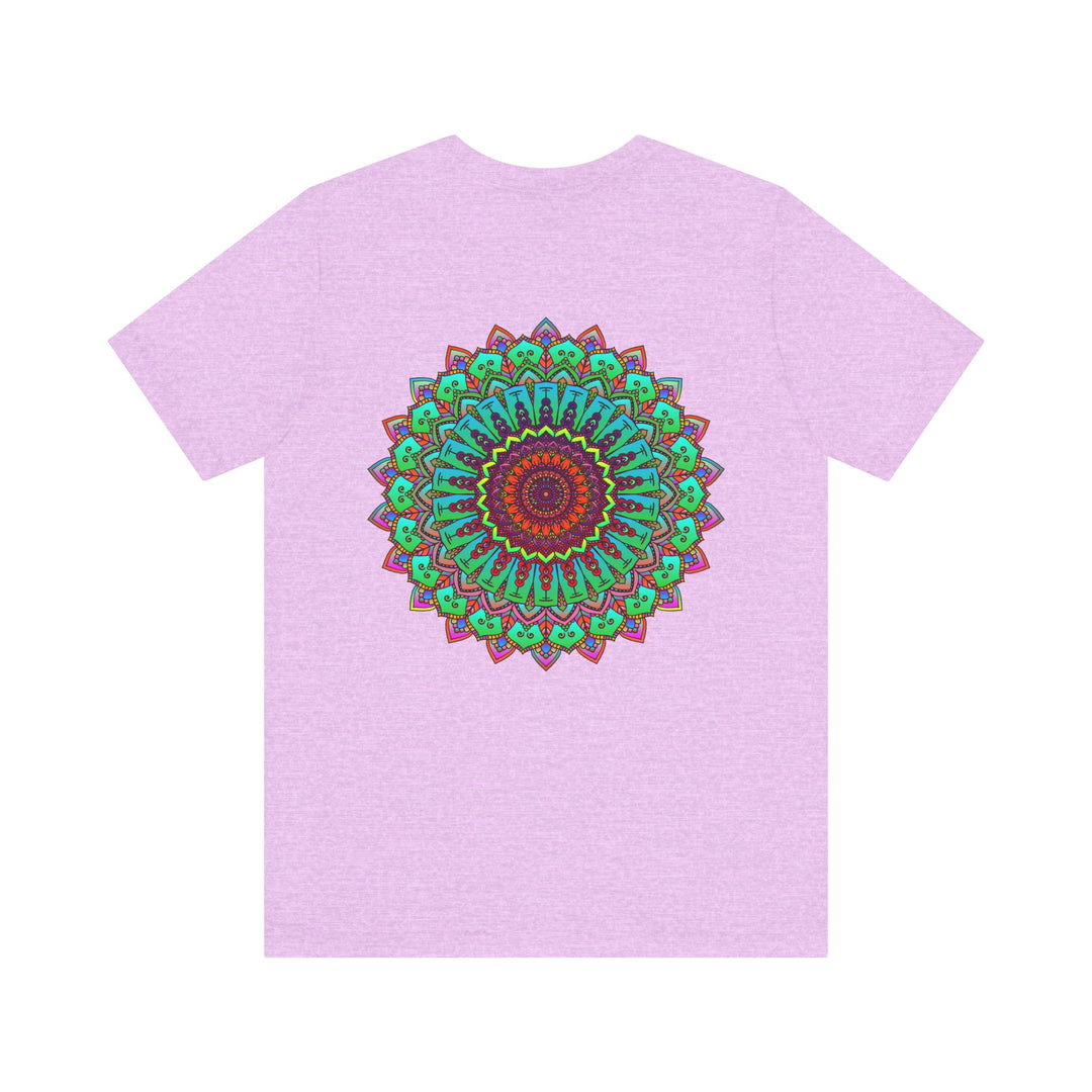 Vibrant Mandala Tee - A representation of spiritual balance and harmony