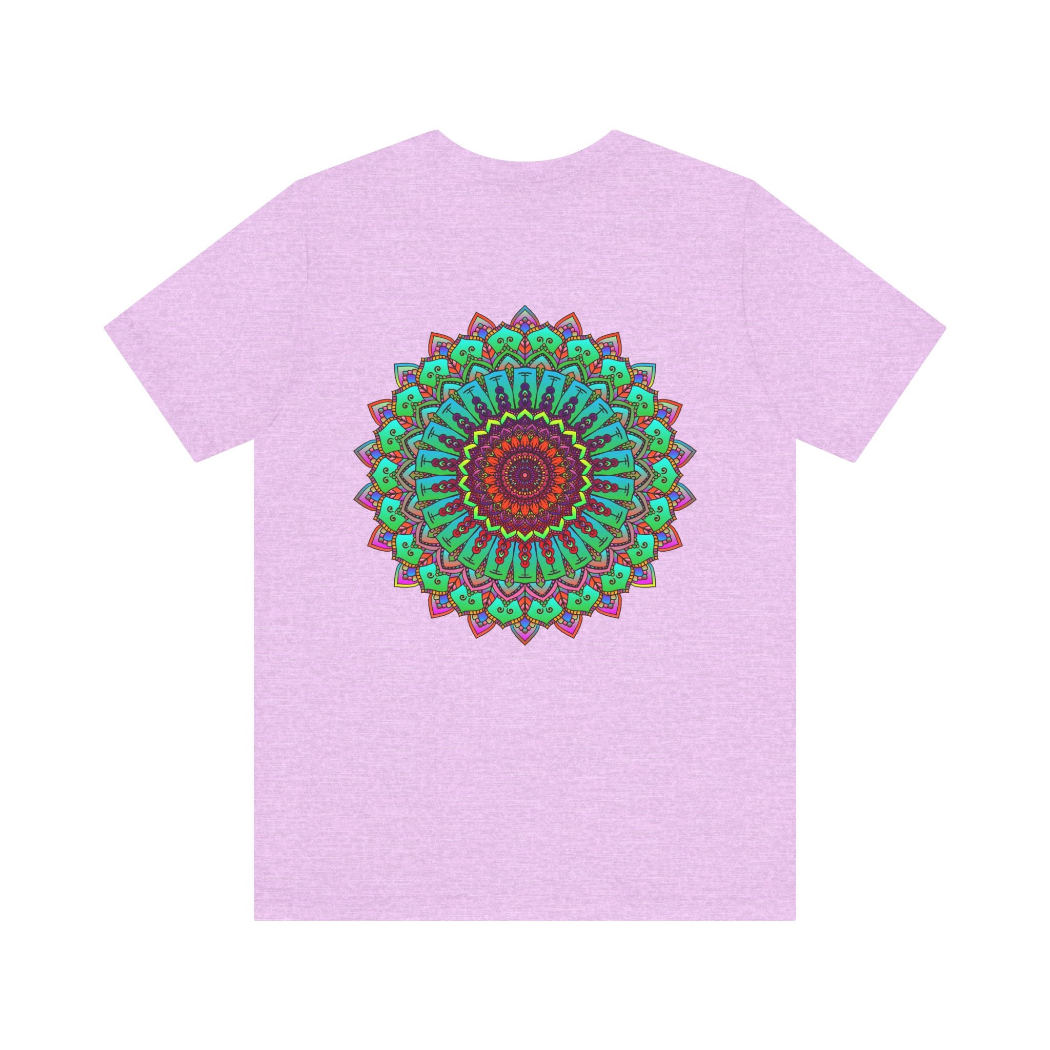 Vibrant Mandala Tee - A representation of spiritual balance and harmony