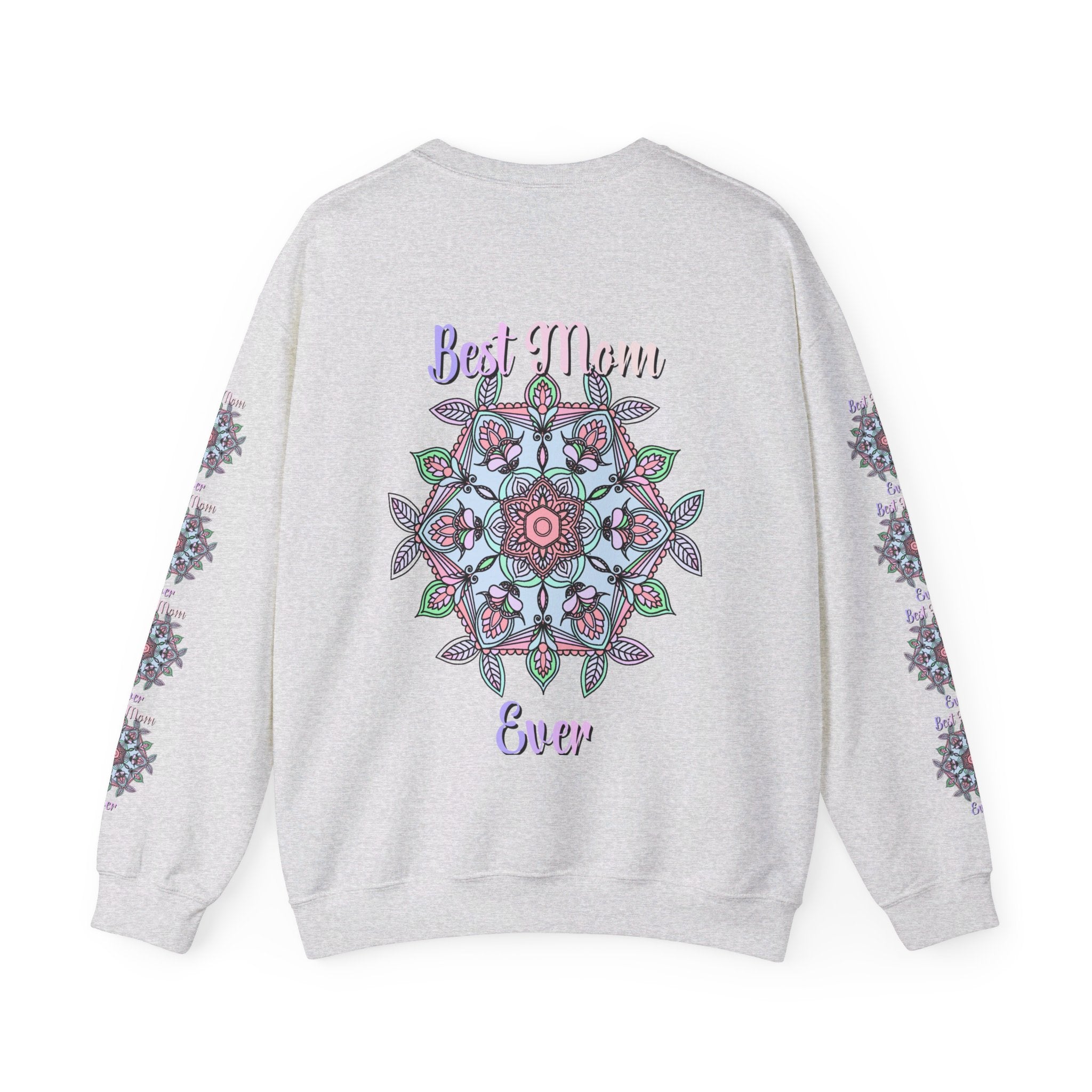 Cozy and stylish unisex crewneck sweatshirt, perfect for gifting to the best mom ever on her birthday