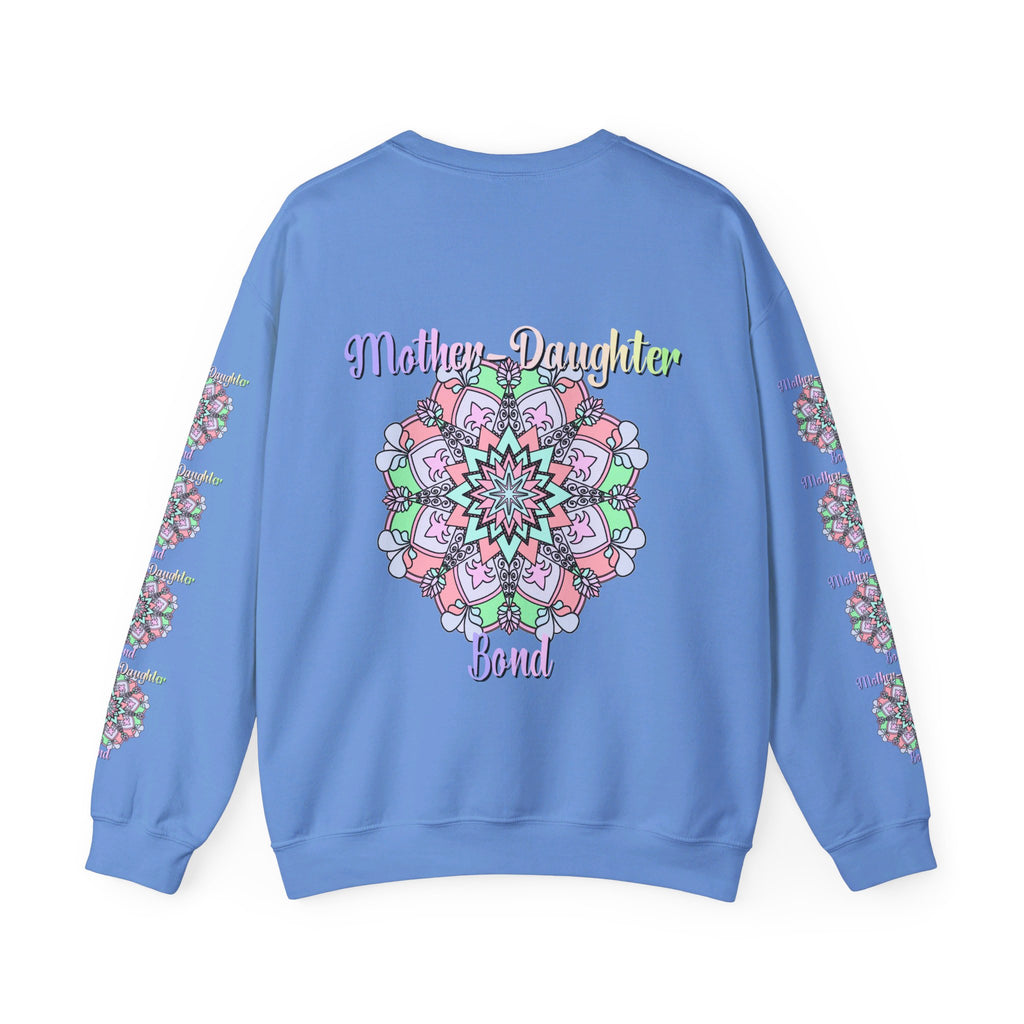 Cozy and stylish unisex crewneck sweatshirt with the words Mother-Daughter Bond - the perfect birthday gift for Mom