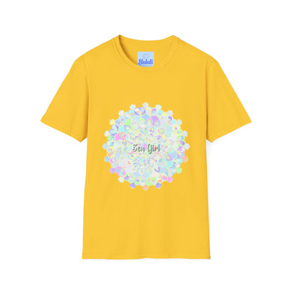 Colorful Mandala T-shirt with a unique and intricate design, perfect for adding a pop of style to any outfit