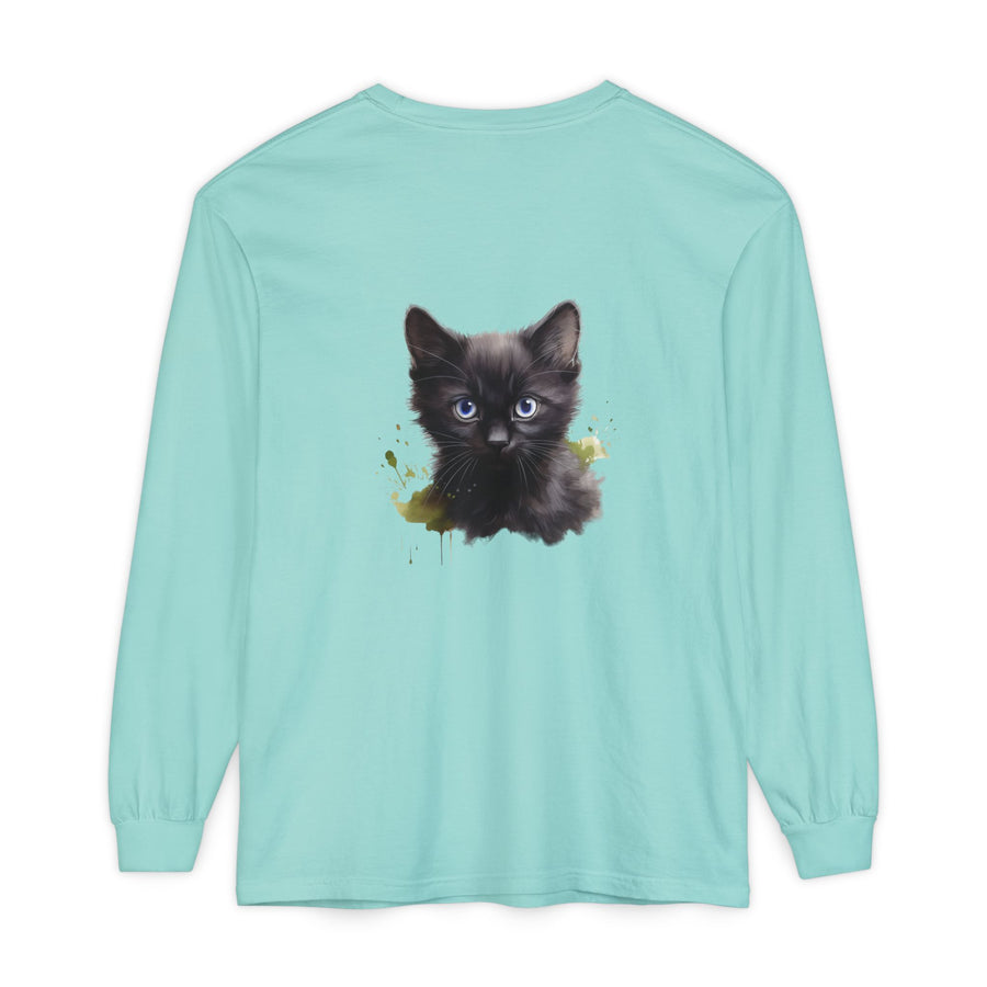 Full Sleeve Tee | Mystic Black Cat