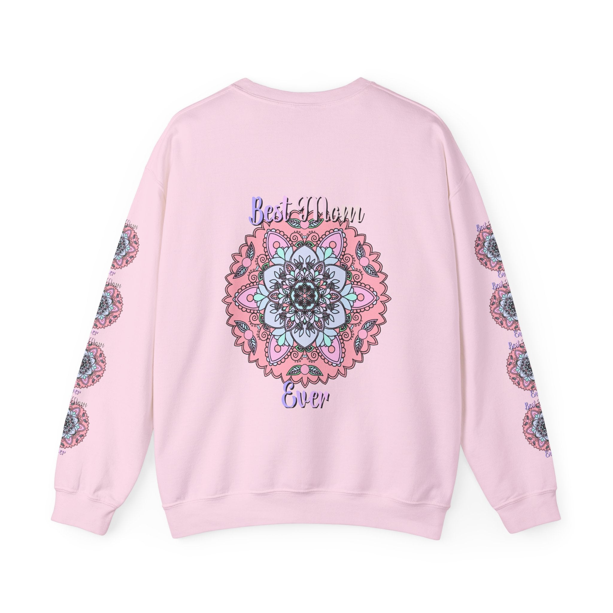 Best Mom Ever Intricate Mandala Art Sweatshirt