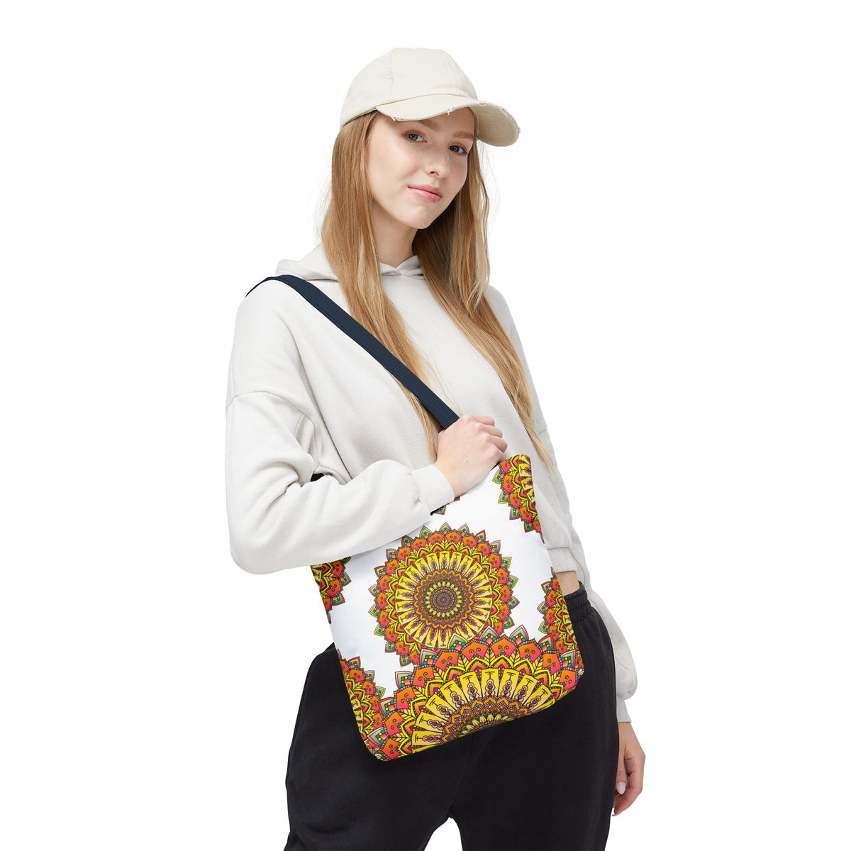 Solar Mandala Tote Bag