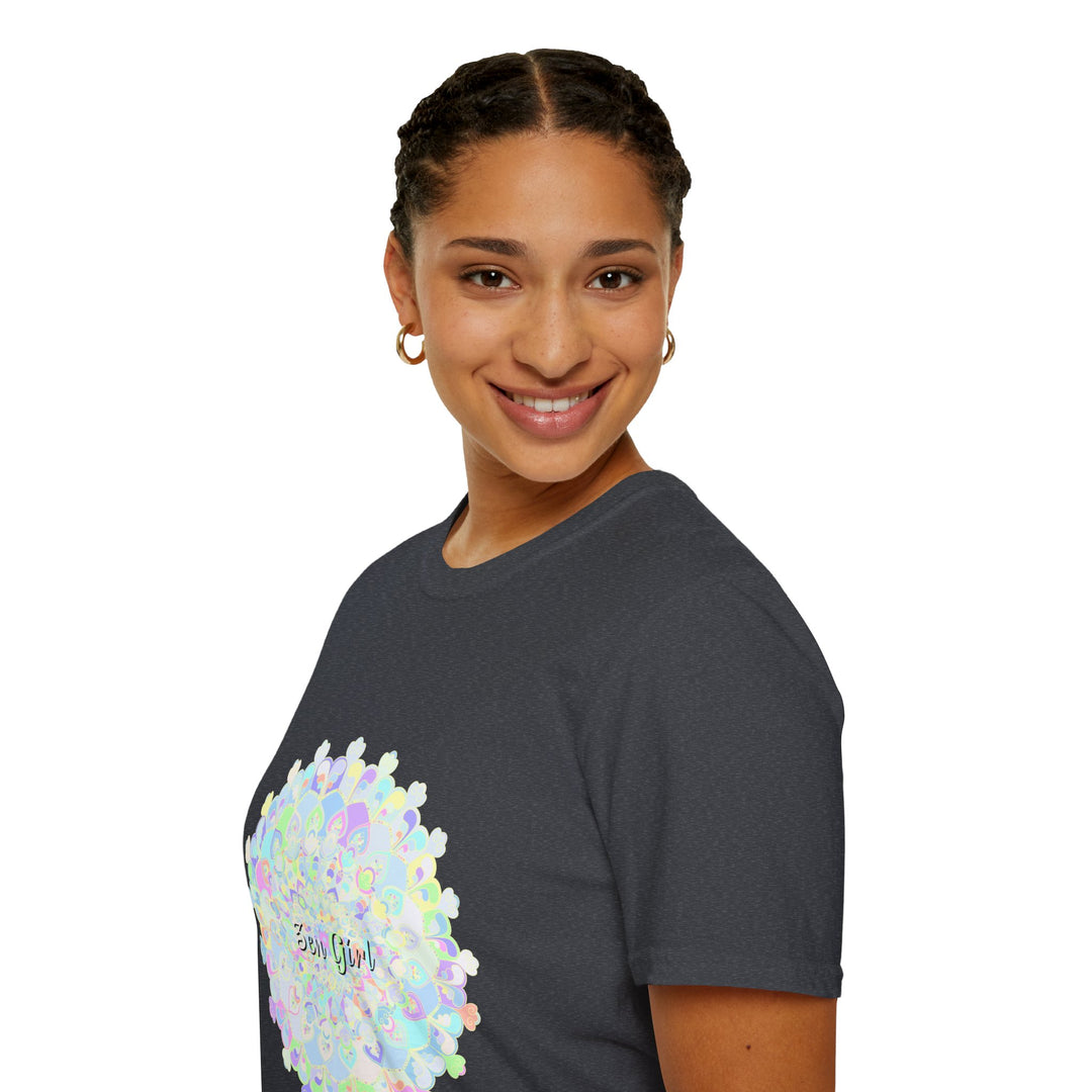 Gorgeous Mandala T-shirt with a blend of earthy colors