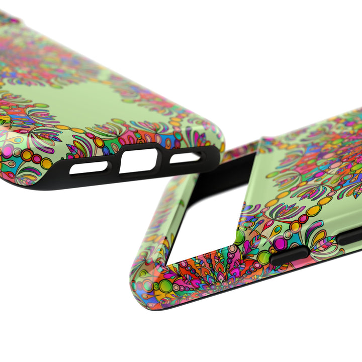 Intricate Mandala Phone Case in Lively Colors for Unique Style