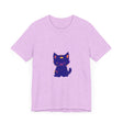 Blue Cat T-Shirt that adds a touch of feline charm to any wardrobe